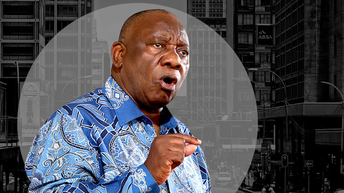 Read more about the article Ramaphosa sends a warning to South Africa’s richest city